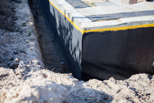 Professional Emergency Waterproofing technician working in Glenwood, NY